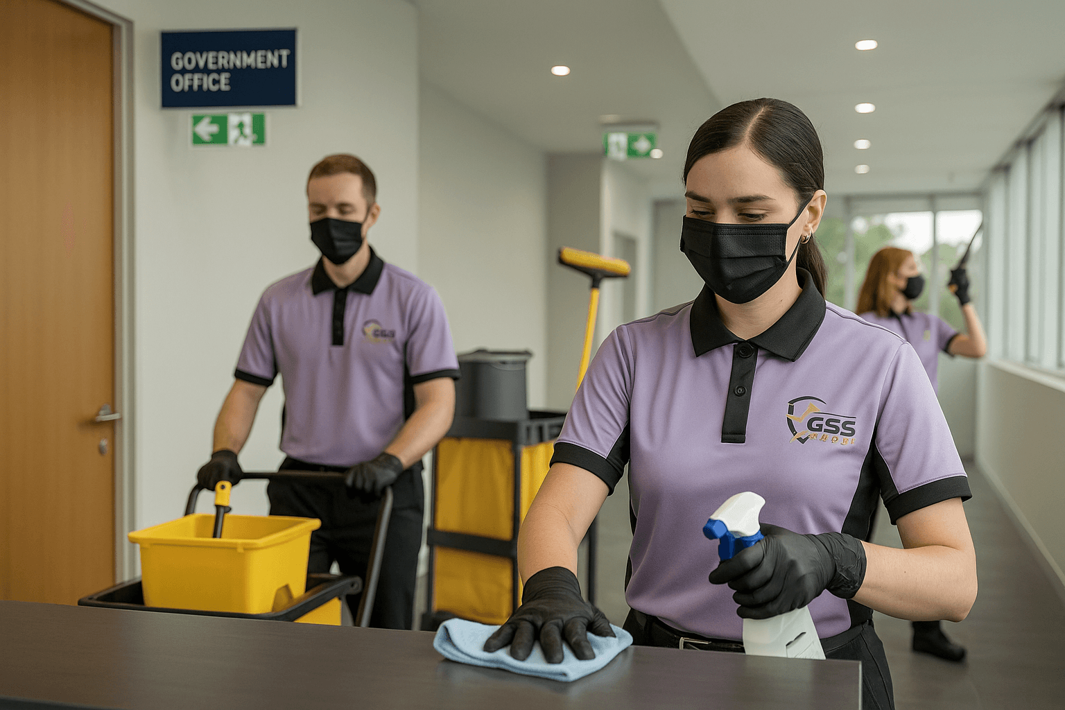 Government Facilities Cleaning Background
